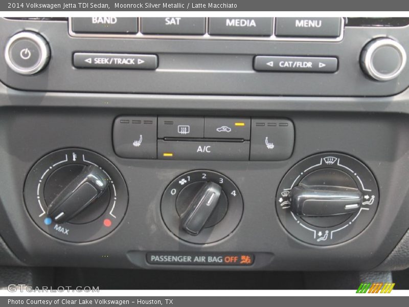 Moonrock Silver Metallic / Latte Macchiato 2014 Volkswagen Jetta TDI Sedan