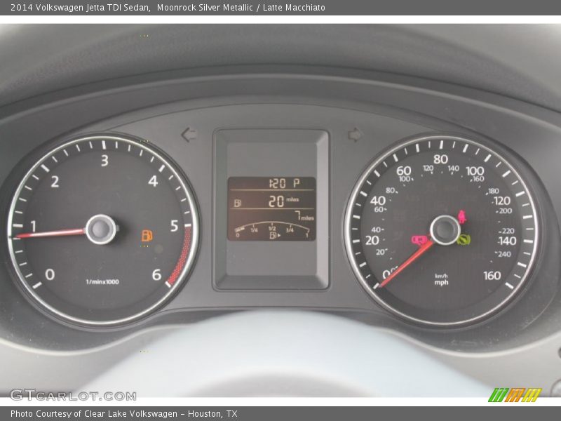 Moonrock Silver Metallic / Latte Macchiato 2014 Volkswagen Jetta TDI Sedan