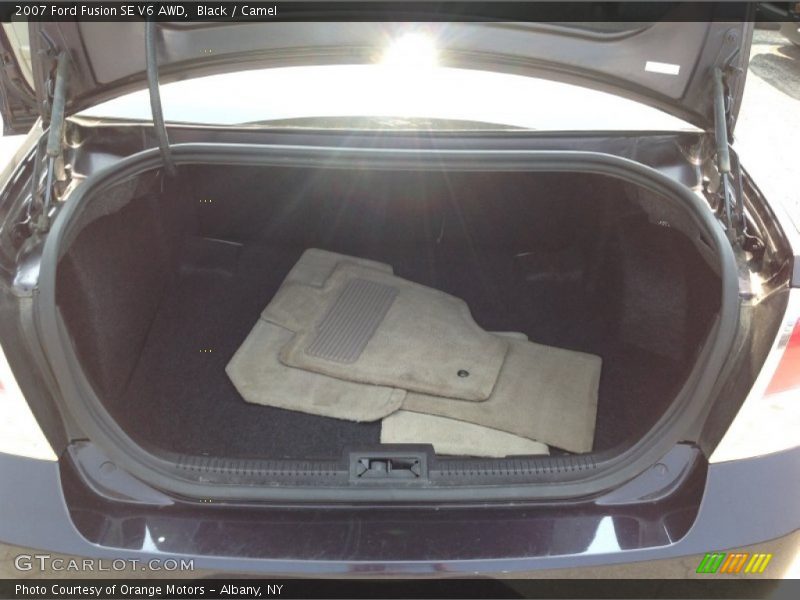 Black / Camel 2007 Ford Fusion SE V6 AWD