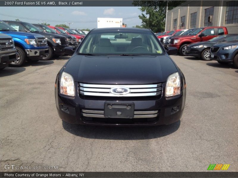 Black / Camel 2007 Ford Fusion SE V6 AWD