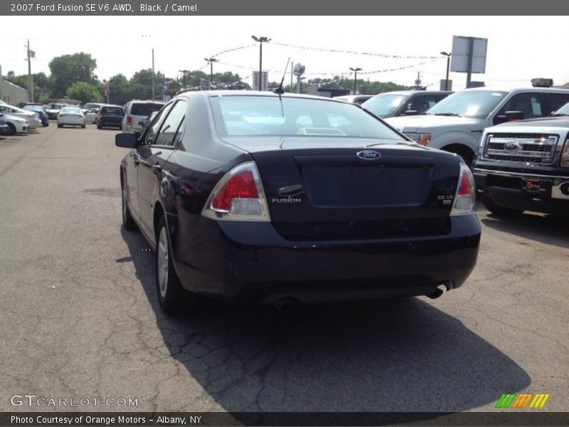 Black / Camel 2007 Ford Fusion SE V6 AWD