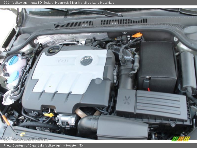 Moonrock Silver Metallic / Latte Macchiato 2014 Volkswagen Jetta TDI Sedan