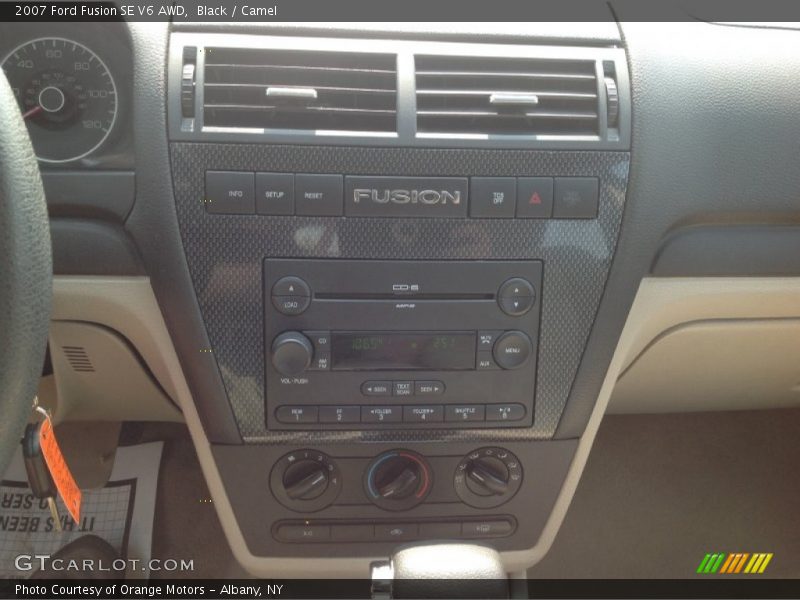 Black / Camel 2007 Ford Fusion SE V6 AWD