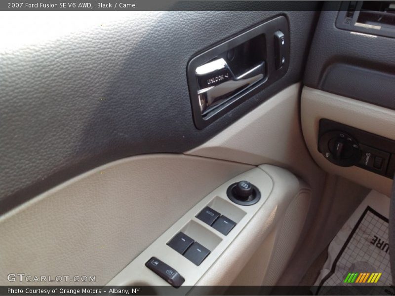 Black / Camel 2007 Ford Fusion SE V6 AWD