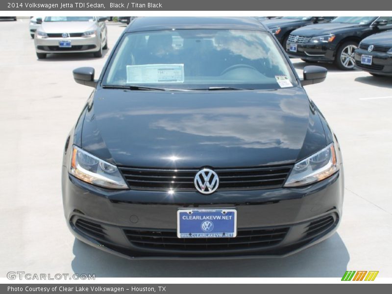 Black / Titan Black 2014 Volkswagen Jetta TDI Sedan