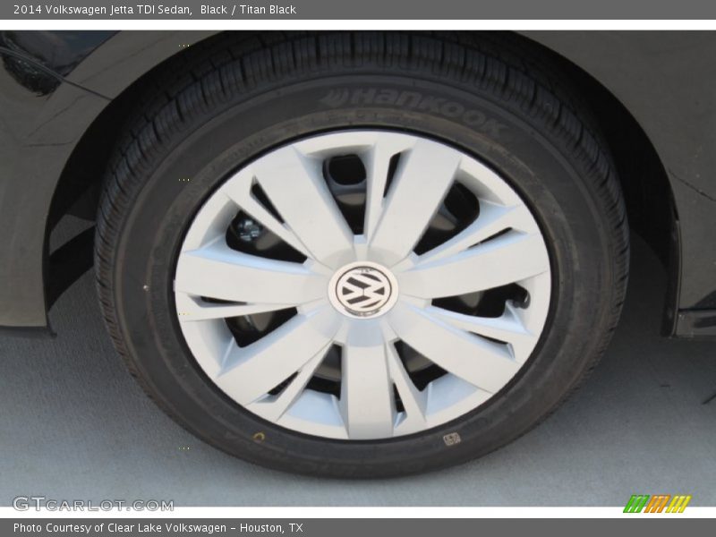 Black / Titan Black 2014 Volkswagen Jetta TDI Sedan