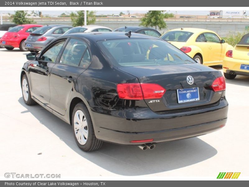 Black / Titan Black 2014 Volkswagen Jetta TDI Sedan