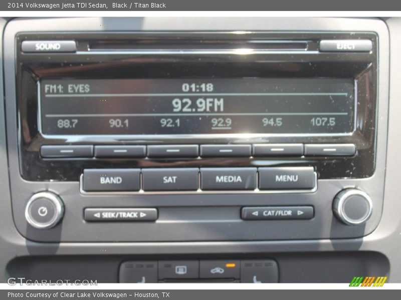 Black / Titan Black 2014 Volkswagen Jetta TDI Sedan
