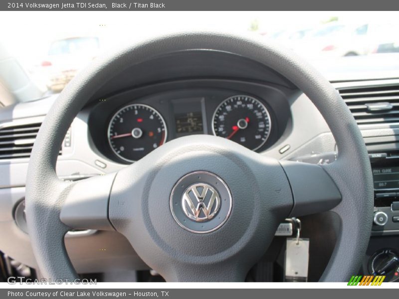 Black / Titan Black 2014 Volkswagen Jetta TDI Sedan