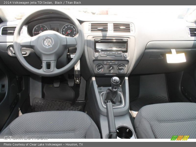 Black / Titan Black 2014 Volkswagen Jetta TDI Sedan