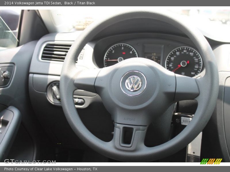 Black / Titan Black 2014 Volkswagen Jetta TDI Sedan