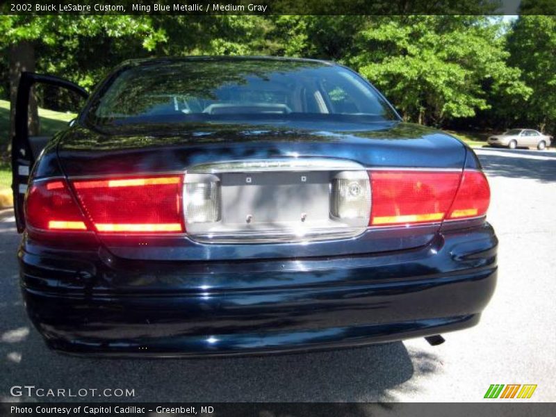 Ming Blue Metallic / Medium Gray 2002 Buick LeSabre Custom