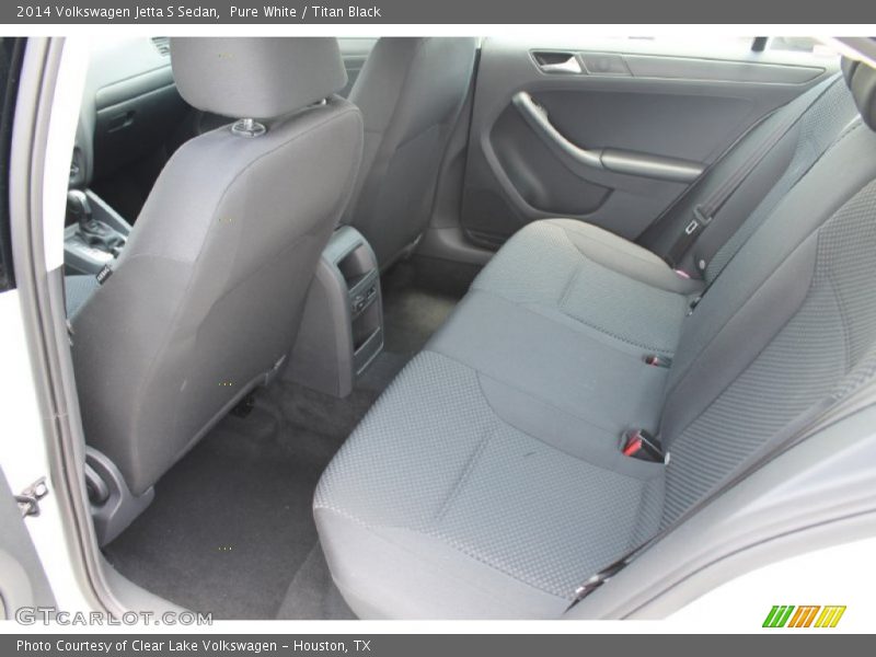 Pure White / Titan Black 2014 Volkswagen Jetta S Sedan