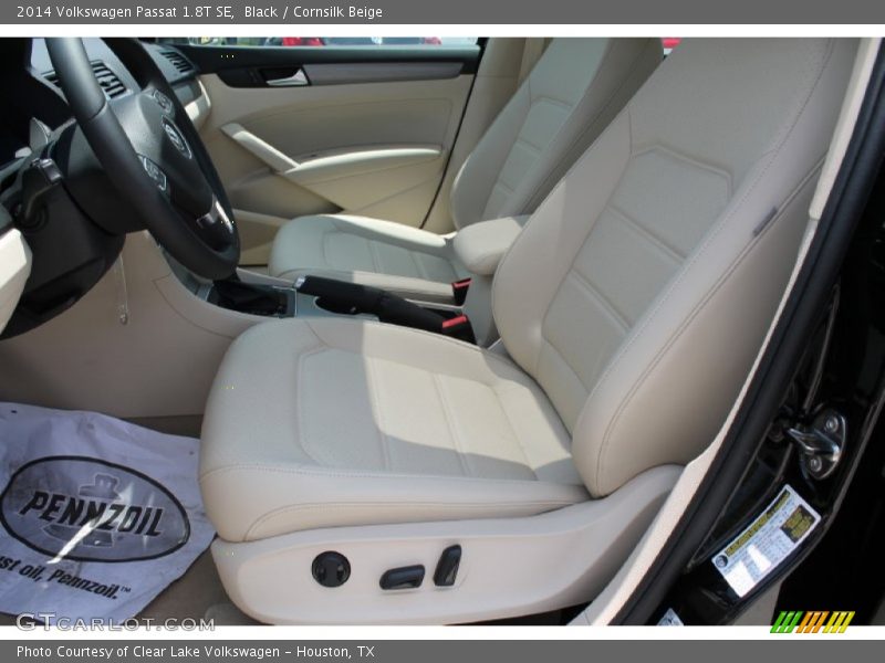 Black / Cornsilk Beige 2014 Volkswagen Passat 1.8T SE