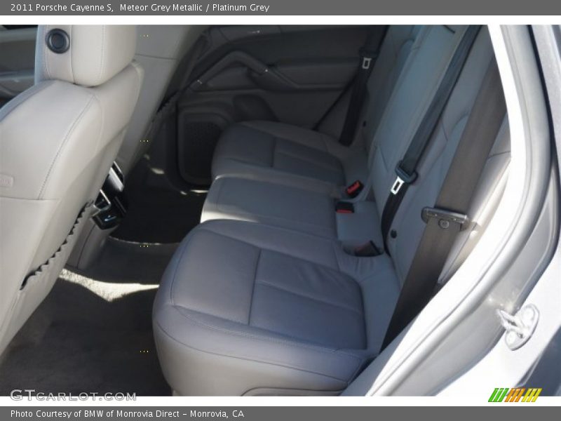 Meteor Grey Metallic / Platinum Grey 2011 Porsche Cayenne S