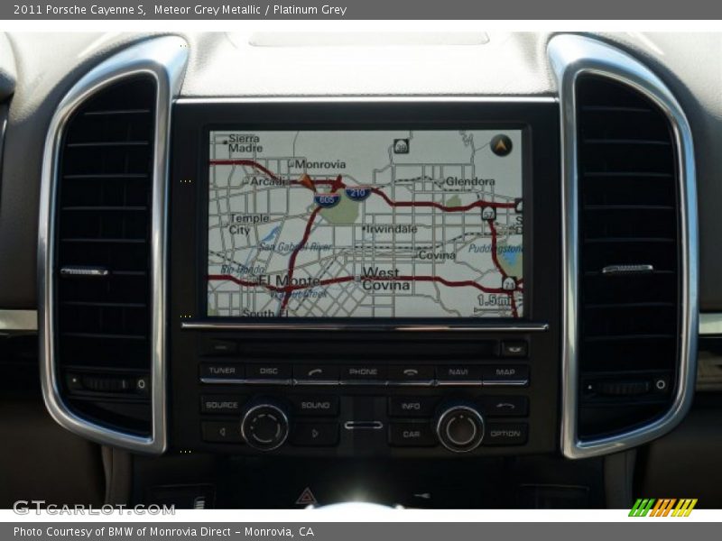 Meteor Grey Metallic / Platinum Grey 2011 Porsche Cayenne S