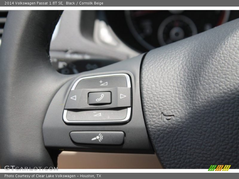 Black / Cornsilk Beige 2014 Volkswagen Passat 1.8T SE