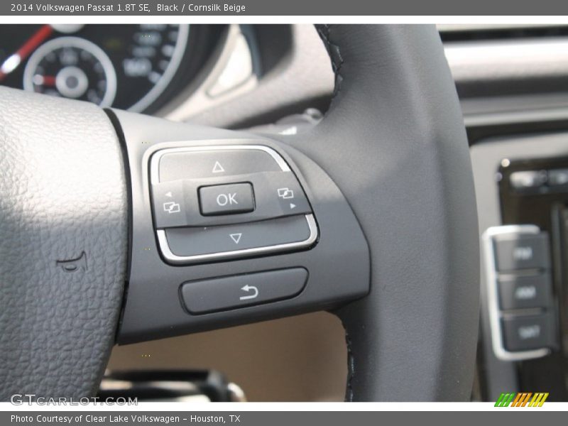 Black / Cornsilk Beige 2014 Volkswagen Passat 1.8T SE