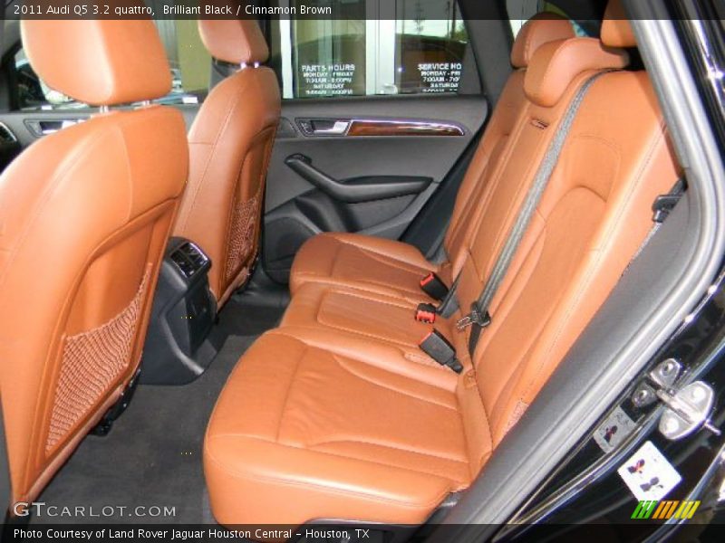 Brilliant Black / Cinnamon Brown 2011 Audi Q5 3.2 quattro