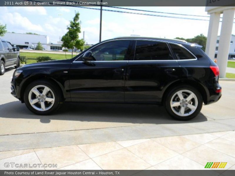 Brilliant Black / Cinnamon Brown 2011 Audi Q5 3.2 quattro