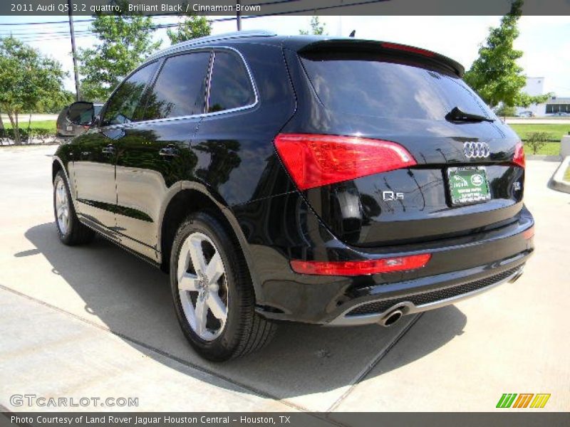 Brilliant Black / Cinnamon Brown 2011 Audi Q5 3.2 quattro