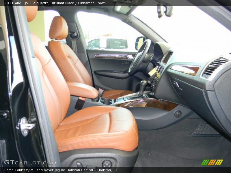 Brilliant Black / Cinnamon Brown 2011 Audi Q5 3.2 quattro