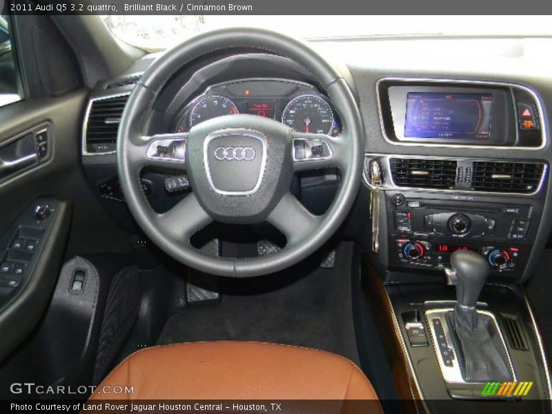 Brilliant Black / Cinnamon Brown 2011 Audi Q5 3.2 quattro