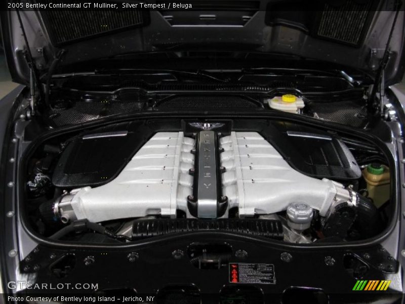 Silver Tempest / Beluga 2005 Bentley Continental GT Mulliner