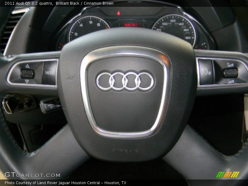 Brilliant Black / Cinnamon Brown 2011 Audi Q5 3.2 quattro