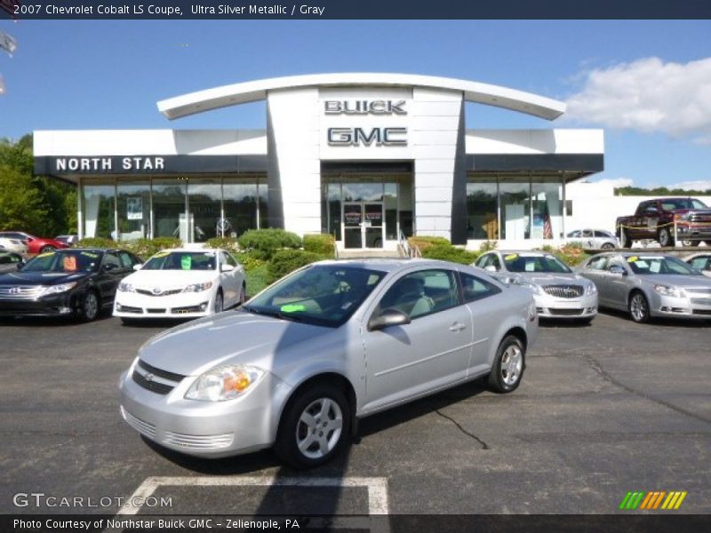 Ultra Silver Metallic / Gray 2007 Chevrolet Cobalt LS Coupe