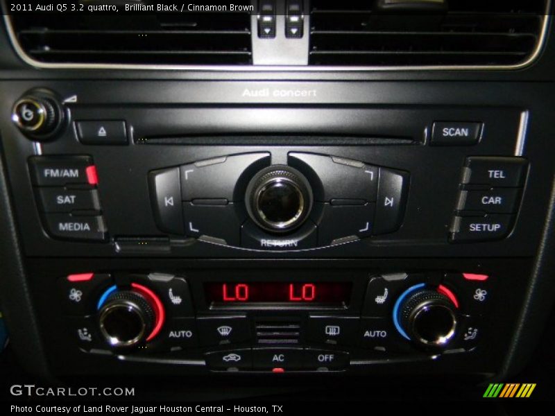 Brilliant Black / Cinnamon Brown 2011 Audi Q5 3.2 quattro