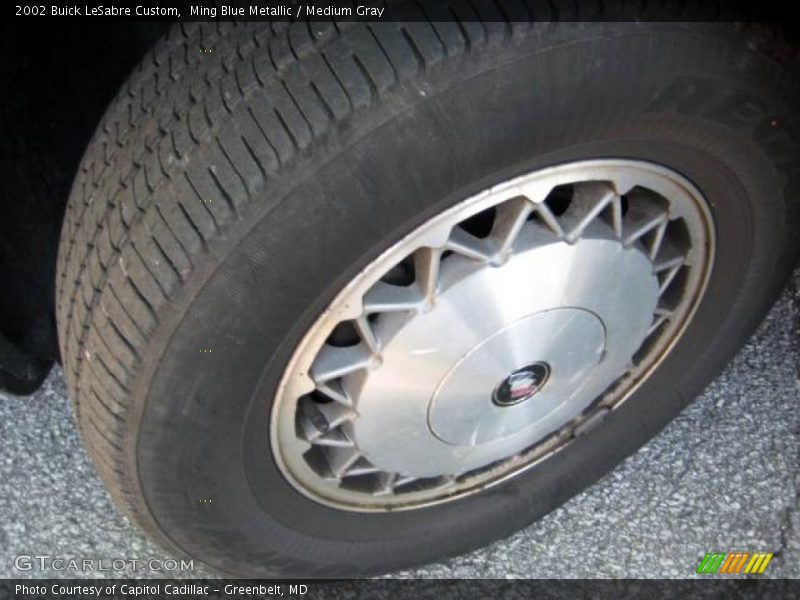Ming Blue Metallic / Medium Gray 2002 Buick LeSabre Custom