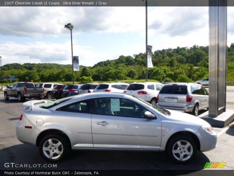 Ultra Silver Metallic / Gray 2007 Chevrolet Cobalt LS Coupe