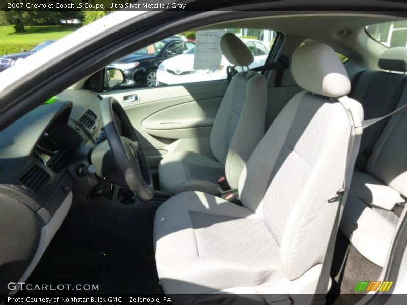 Ultra Silver Metallic / Gray 2007 Chevrolet Cobalt LS Coupe