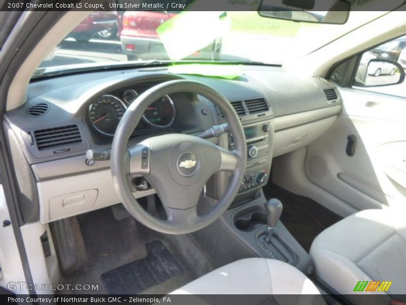 Ultra Silver Metallic / Gray 2007 Chevrolet Cobalt LS Coupe