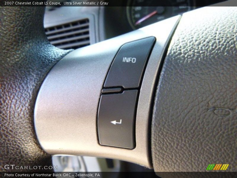Ultra Silver Metallic / Gray 2007 Chevrolet Cobalt LS Coupe