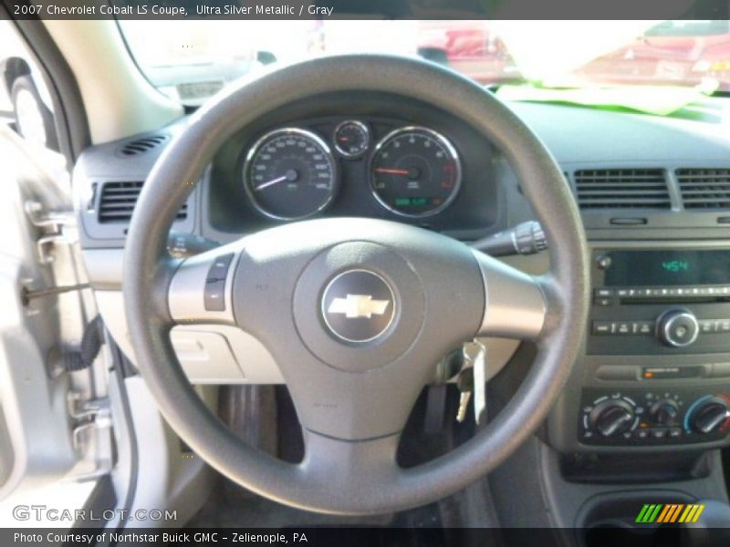 Ultra Silver Metallic / Gray 2007 Chevrolet Cobalt LS Coupe