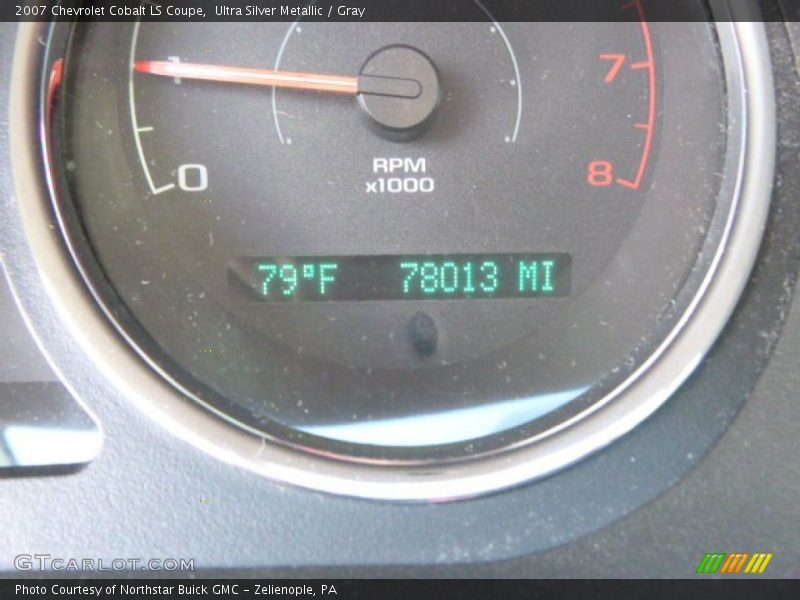 Ultra Silver Metallic / Gray 2007 Chevrolet Cobalt LS Coupe