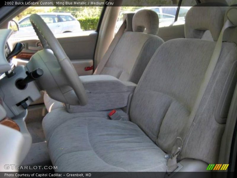 Ming Blue Metallic / Medium Gray 2002 Buick LeSabre Custom