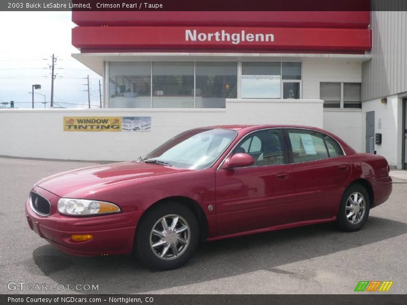Crimson Pearl / Taupe 2003 Buick LeSabre Limited