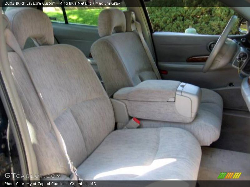 Ming Blue Metallic / Medium Gray 2002 Buick LeSabre Custom
