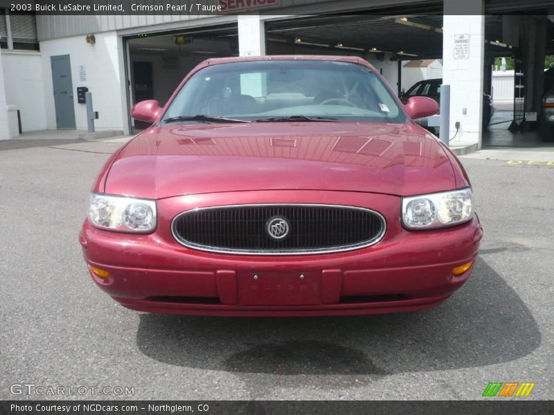 Crimson Pearl / Taupe 2003 Buick LeSabre Limited