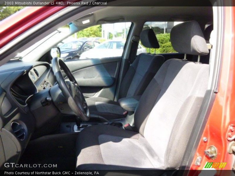 Phoenix Red / Charcoal 2003 Mitsubishi Outlander LS 4WD