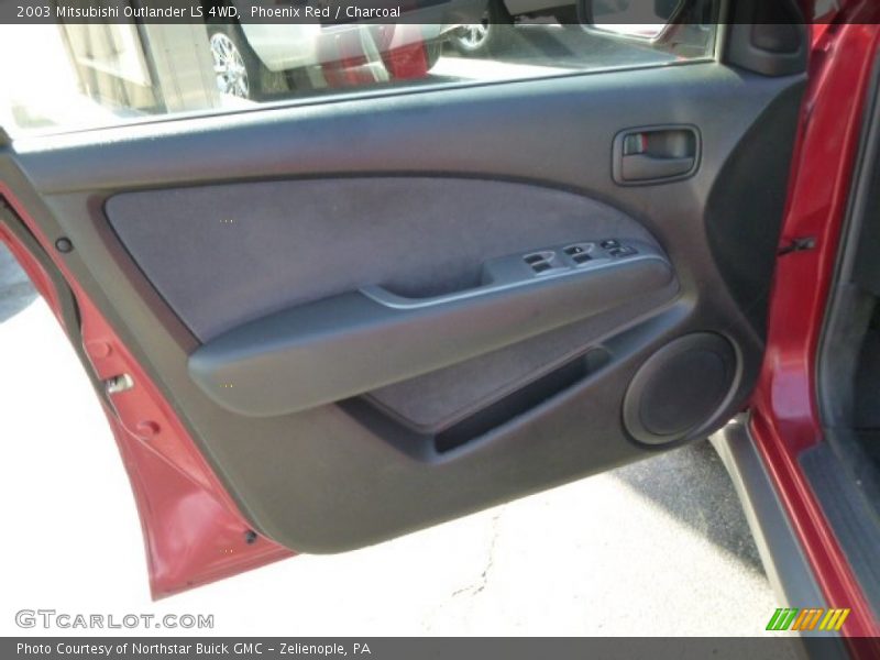 Phoenix Red / Charcoal 2003 Mitsubishi Outlander LS 4WD