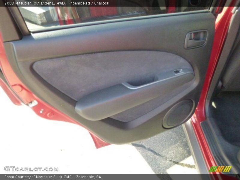 Phoenix Red / Charcoal 2003 Mitsubishi Outlander LS 4WD
