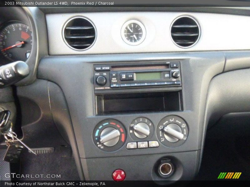 Phoenix Red / Charcoal 2003 Mitsubishi Outlander LS 4WD