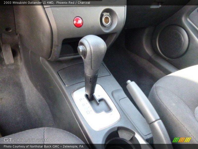 Phoenix Red / Charcoal 2003 Mitsubishi Outlander LS 4WD