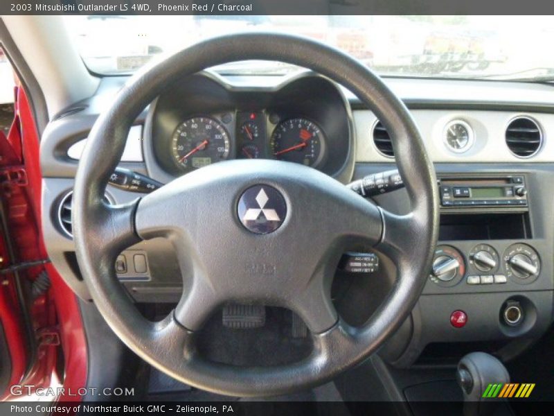 Phoenix Red / Charcoal 2003 Mitsubishi Outlander LS 4WD