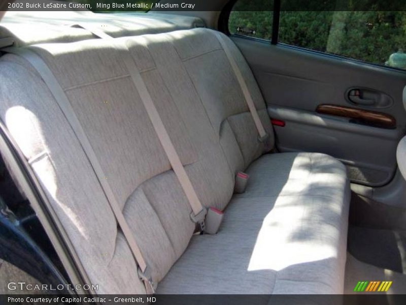 Ming Blue Metallic / Medium Gray 2002 Buick LeSabre Custom