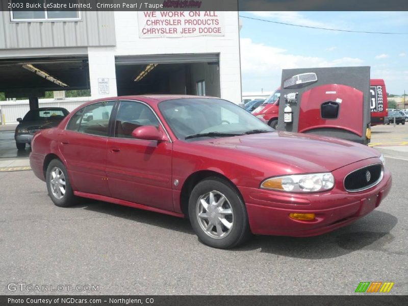 Crimson Pearl / Taupe 2003 Buick LeSabre Limited